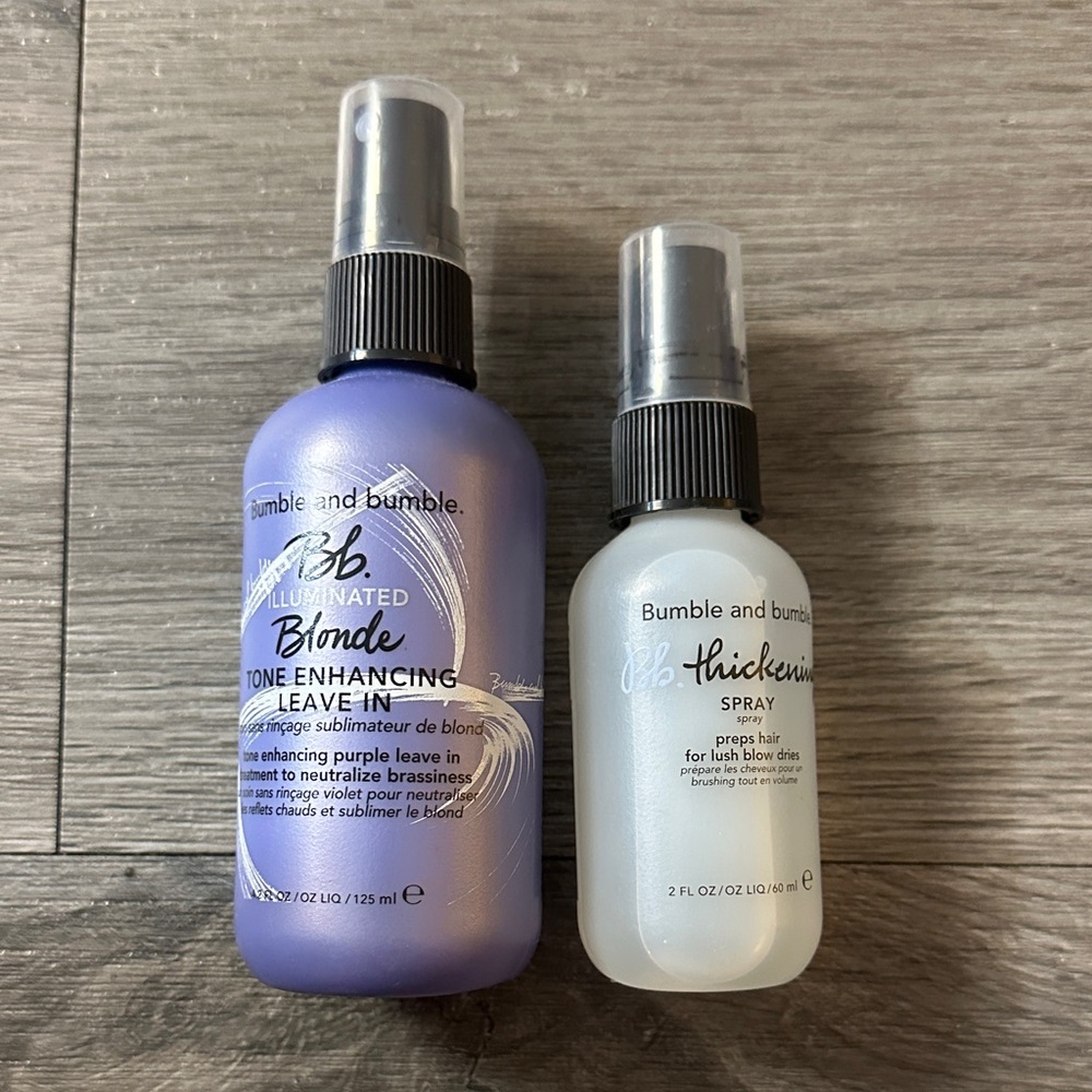 Bumble and bumble Blonde Tone Enhancing and Thickening Spray Duo